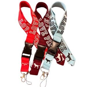 FREE VS PINK Lanyard